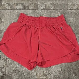 lululemon athletica Coral Athletic Shorts
